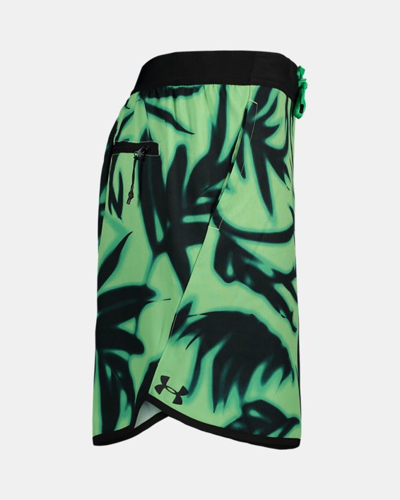 Men's UA Palm Swim Shorts, Green, pdpMainDesktop image number 7